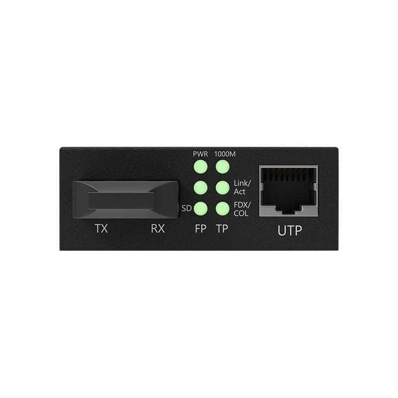 Longline 10/100/1000M 1310nm MM 2KM SC Media Converter - Görsel 6