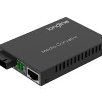 Longline 10/100/1000M 1310/1550NM WDM BIDI 40KM SC Media Converter LNG-8110GSB-11-40A/B-AS