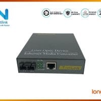 NETLINK 10/100M/1000M SINGLE-MODE FIBER OPTIC ETHERNET MEDIA CONVERTER HTB-GS-03