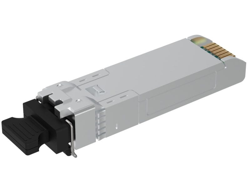 Alcatel-Lucent iSFP-GIG-LX Compatible 1000BASE-LX/LH SFP 1310nm 10km DOM Duplex LC MMF/SMF Transceiver Module - Görsel 3