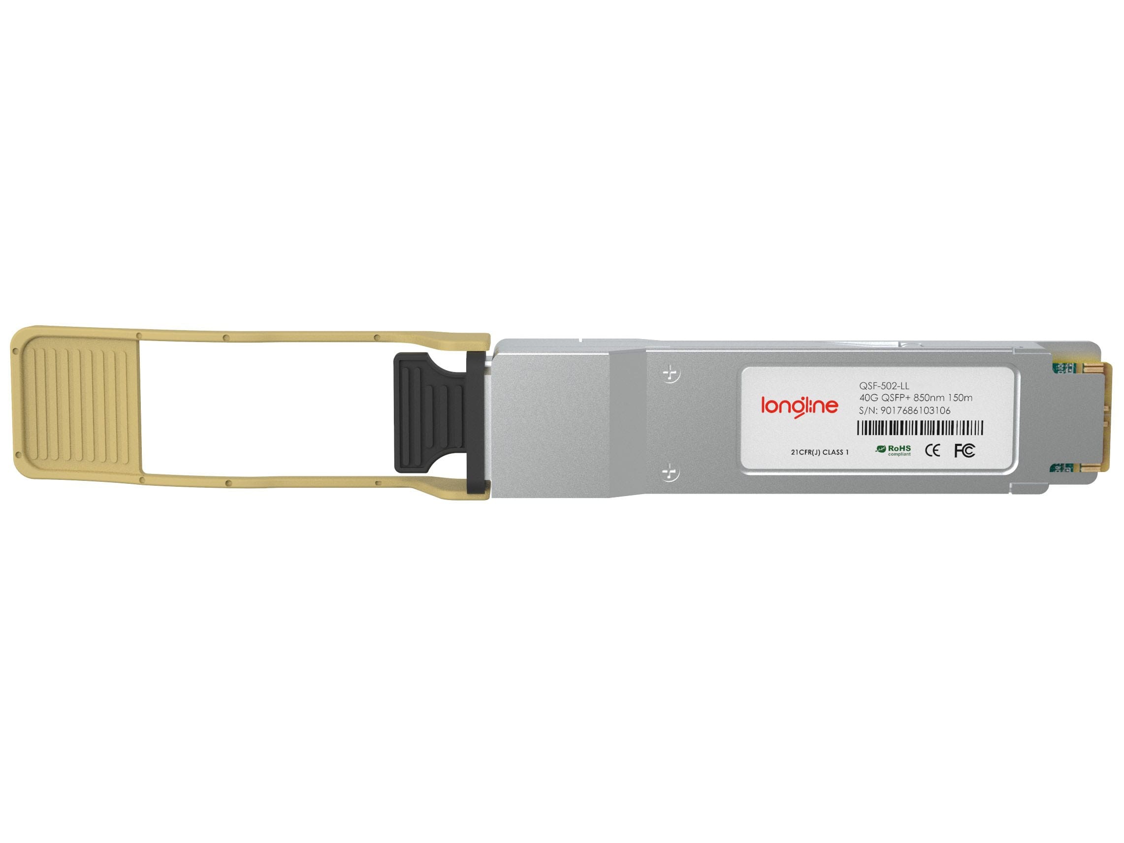 Gigamon QSF-502 Compatible 40GBASE-SR4 QSFP+ 850nm 150m DOM MTP/MPO-12 MMF Optical Transceiver Module - Görsel 2