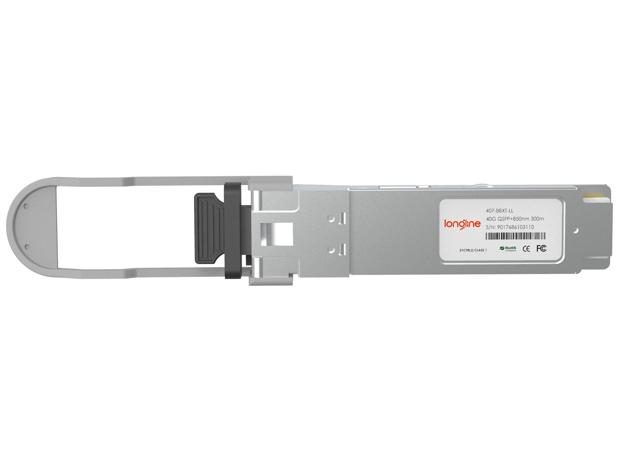 Dell 407-BBXT Compatible 40GBASE Bi-Directional QSFP+ 850nm 300m DOM Duplex LC MMF Optical Transceiver Module - Görsel 2