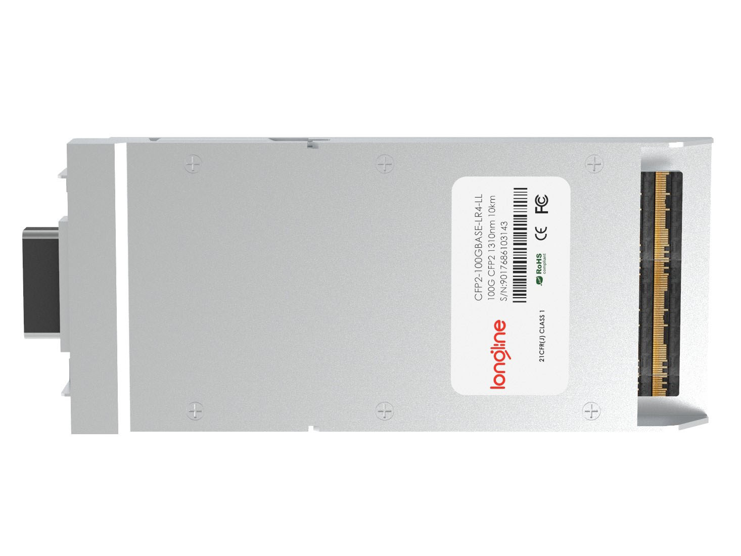 CFP2 Juniper Networks CFP2-100GBASE-LR4 Compatible 100GBASE- LR4 1310nm 10km DOM LC SMF Transceiver Module - Görsel 2