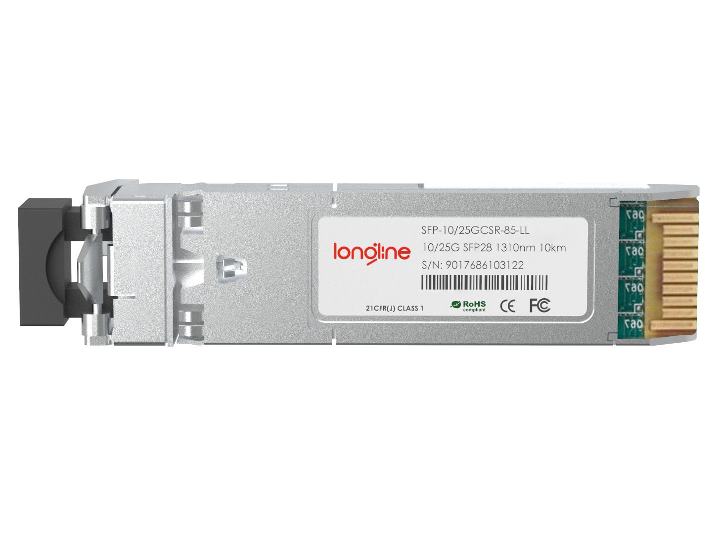 Mellanox Compatible 10/25GBASE-CSR SFP28 850nm 400m DOM Duplex LC MMF Optical Transceiver Module - Görsel 2