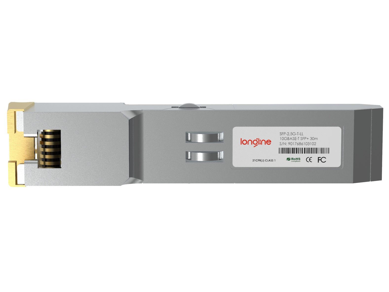 Generic Compatible 2.5GBASE-T SFP Copper RJ-45 100m Transceiver Module - Görsel 2