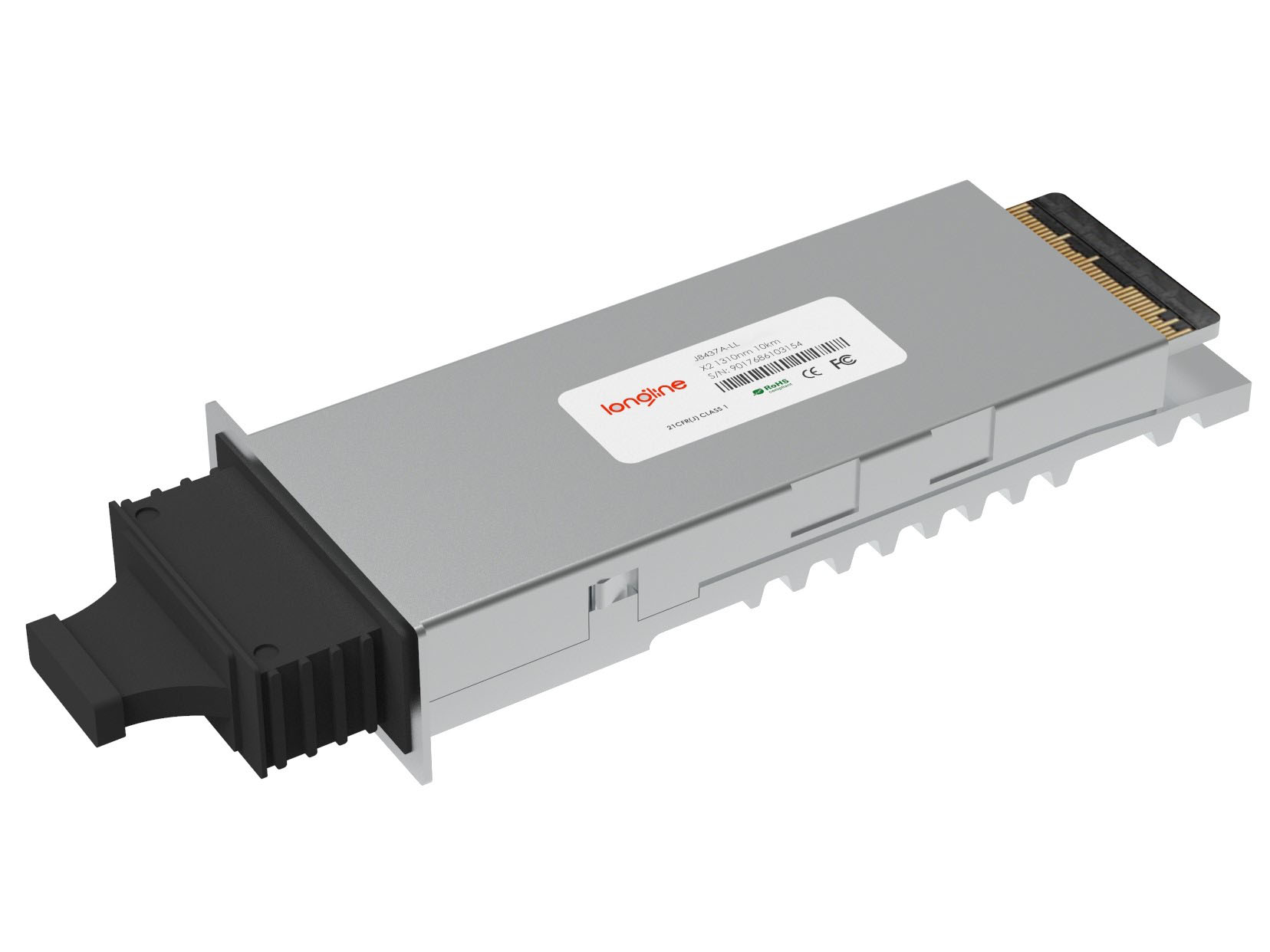 HPE J8437A Compatible 10GBASE-LR X2 1310nm 10km DOM SC SMF Transceiver Module