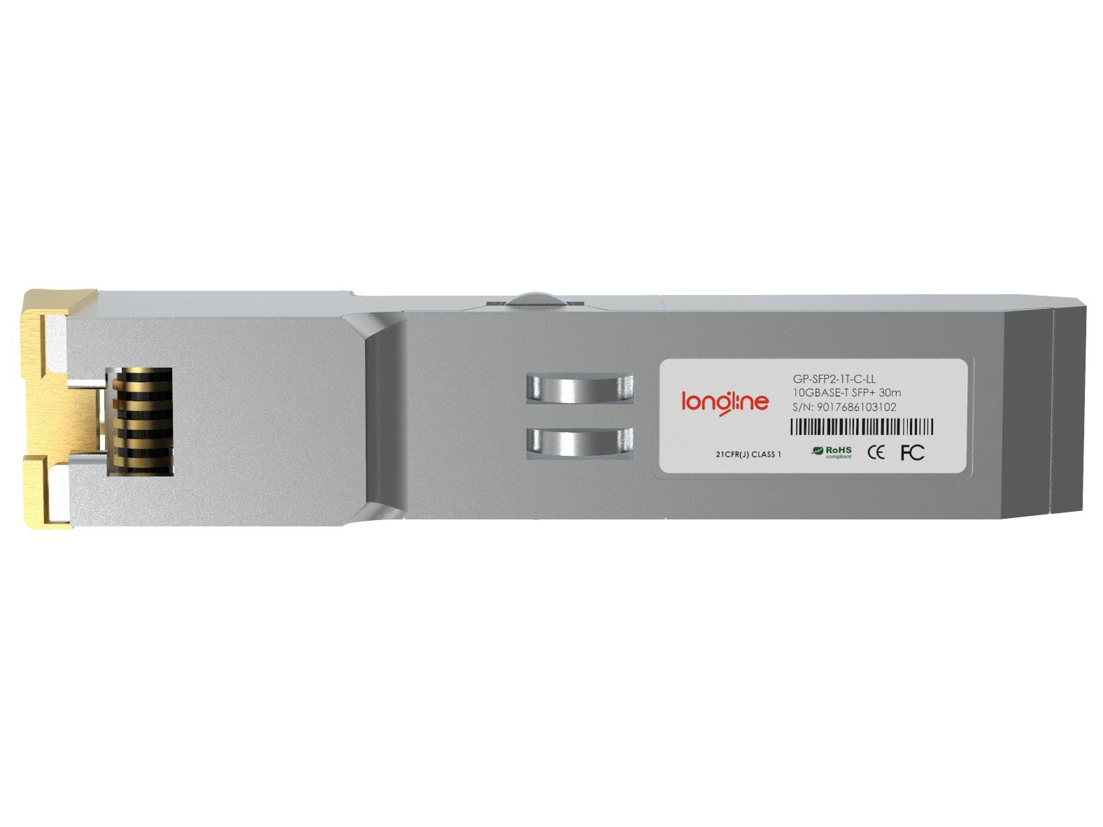 Dell Force10 Networks GP-SFP2-1T-C Compatible 100BASE-T SFP SGMII Copper RJ-45 100m DOM Transceiver Module - Görsel 2